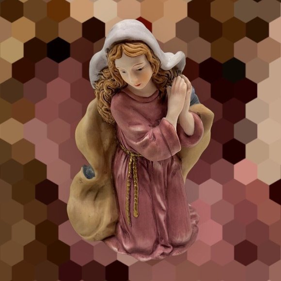 Kirkland Signature Nativity MARY Replacement Figurine 75177 Vintage - Picture 7 of 16